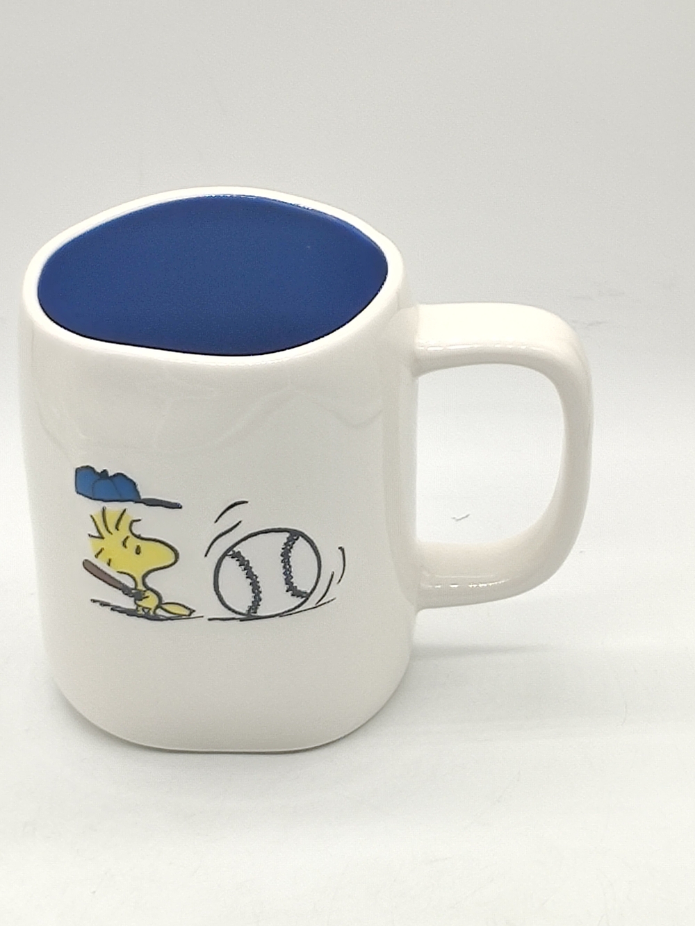 Rae Dunn MVP Baseball Peanut Charly Brown Mug...New